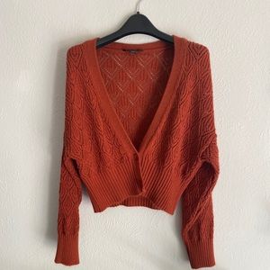 American Eagle Cropped Cardigan